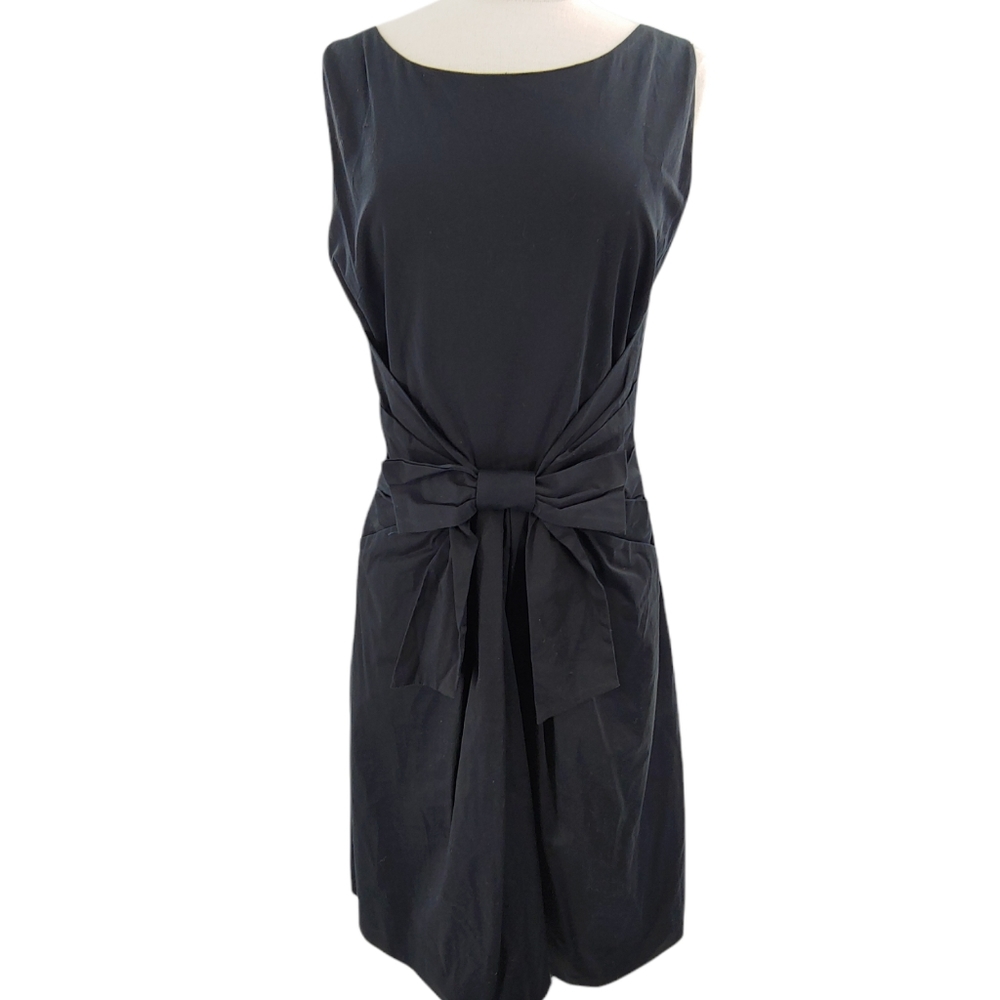 Kate Spade little black dress w/ bow size 10